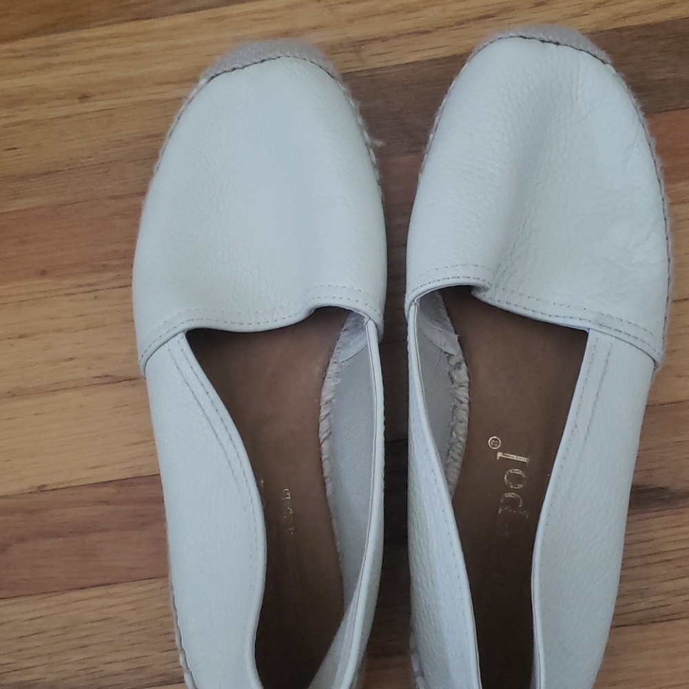 Maypol white espadrilles moccasins